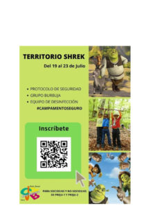 Campamento para Preju 1 y Preju 2